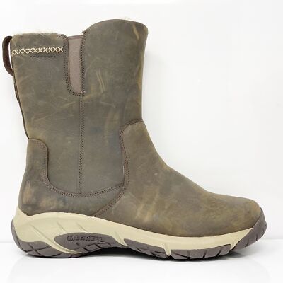 

Merrell Womens Encore 4 J003832W Коричневые непромокаемые снежные ботинки на молнии Polar Размер 9 W, Коричневый, Encore 4