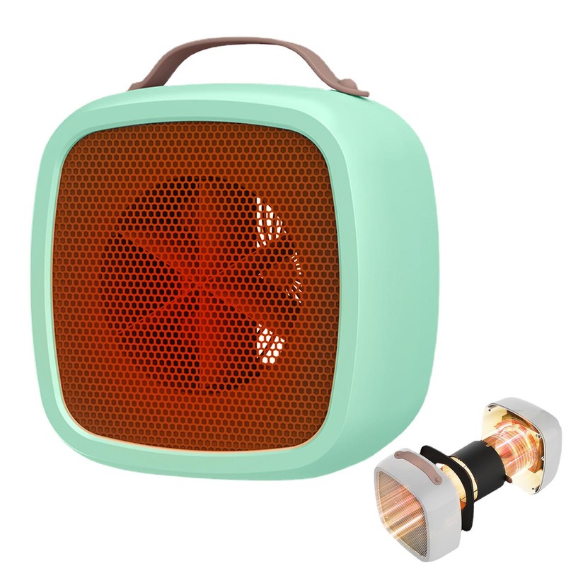 Mini Space Heater Portable Heaters for Indoor Use Quiet Heaters for Office