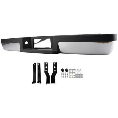 Chrome Rear Bumper Assembly for Ford Ranger 93-11 F37Z17787A Steel