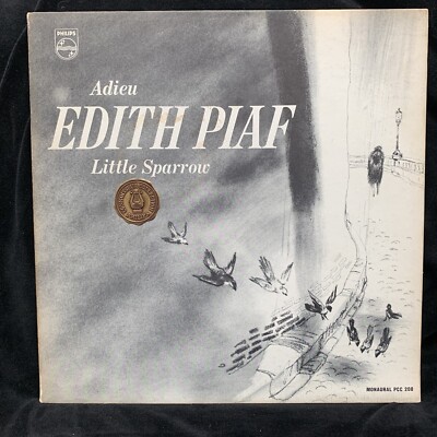 EDITH PIAF - Adieu Little Sparrow - PHILIPS ST LP gate w/ booklet