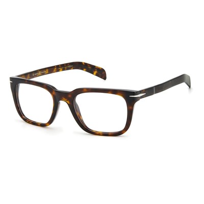 David Beckham Eyeglasses DB 7070 086 Havana Brown