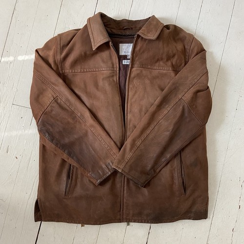 WILSONS LEATHER M.JULIAN　スエードジャケット Mens Wilsons Leather M Julian Brown Jacket Size XL