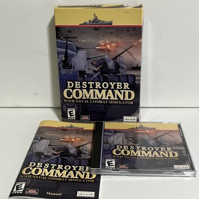 Destroyer Command (PC, 2002) by Ubisoft. Rare.  HTF. Vintage Big Box. CIB