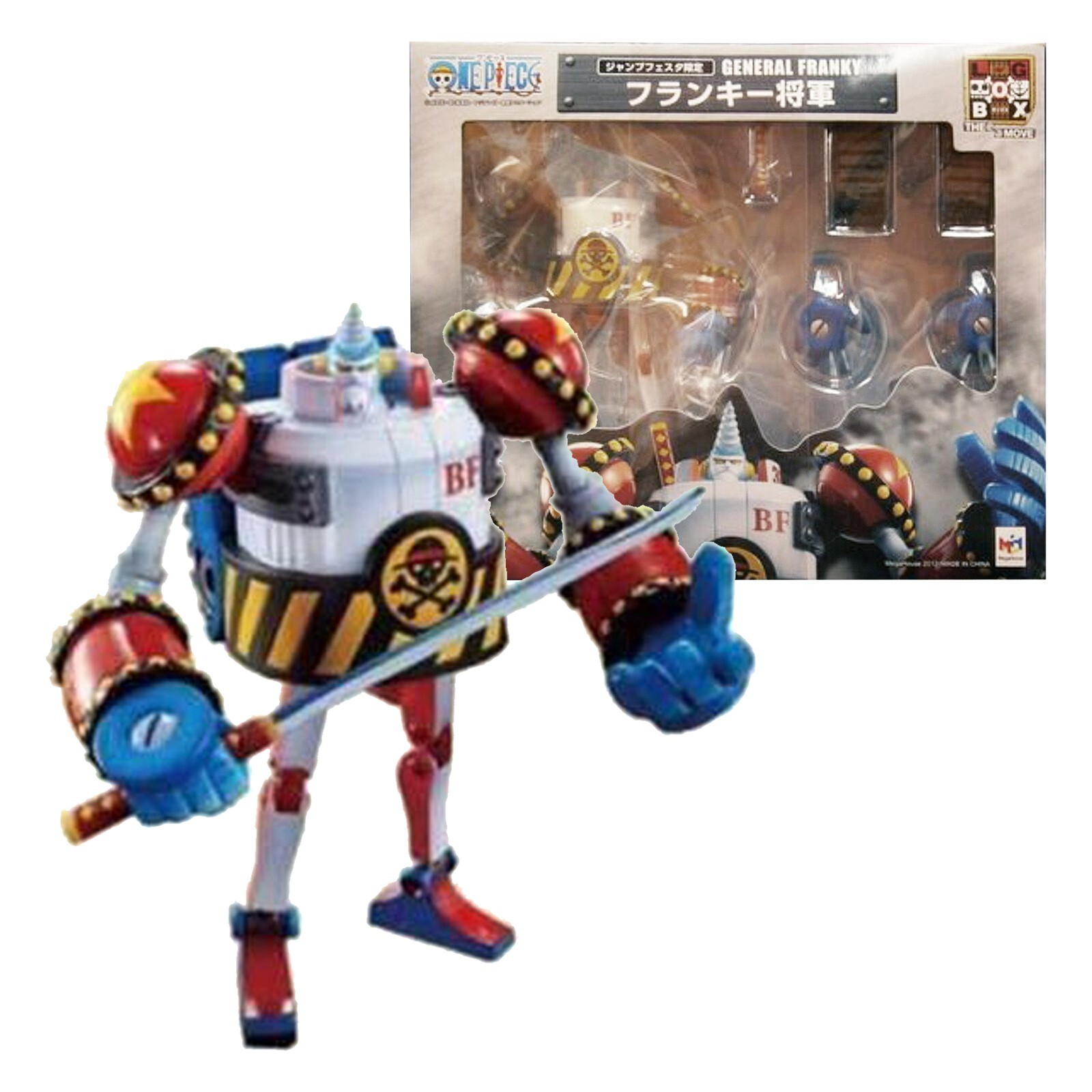 ワンピース　フランキー将軍　フィギュア　logbox the move フランキー将軍 logbox フィギュア - メルカリ