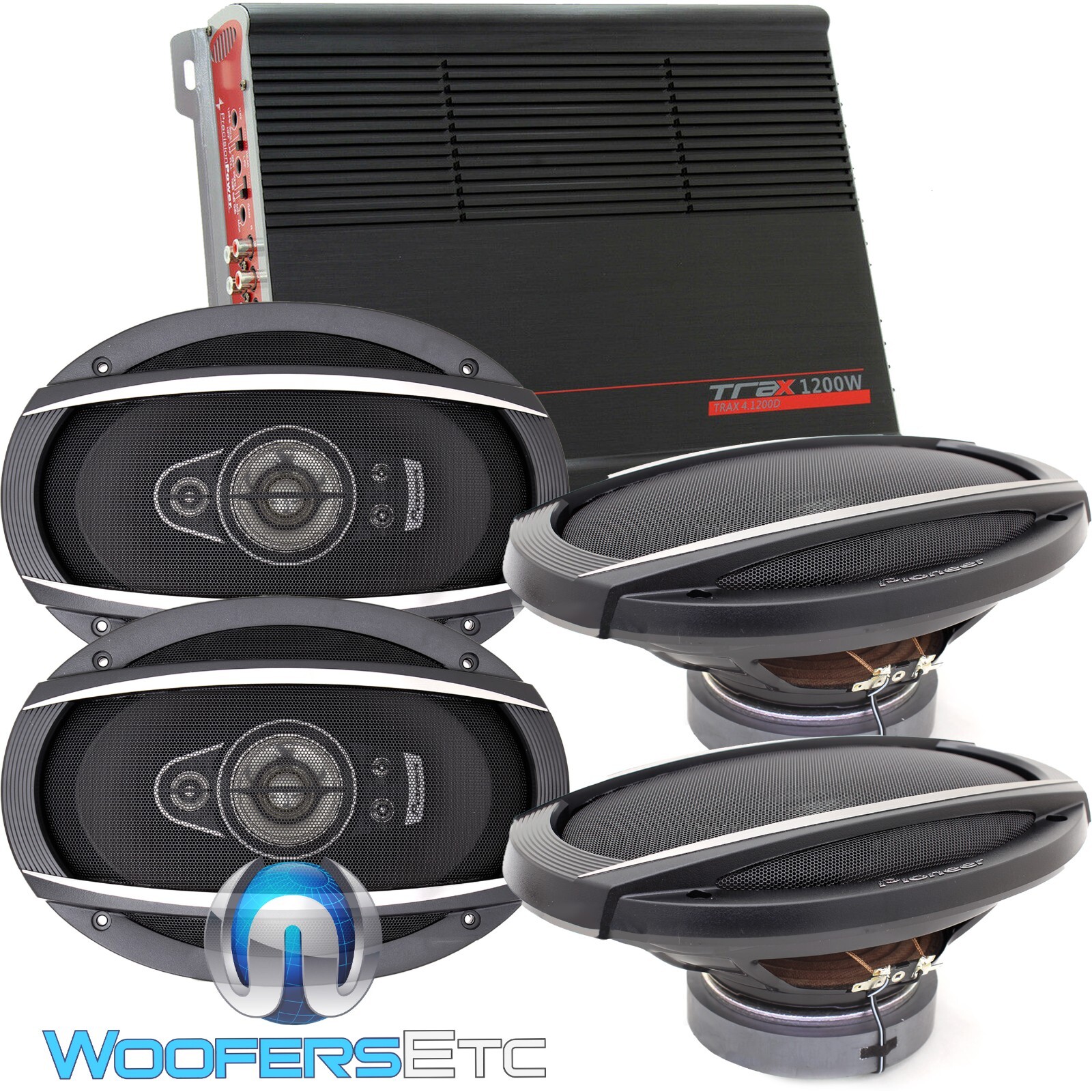 Pioneer スピーカー ６×９　TS-A6990S　４００W　MAX　４Ω Pioneer スピーカー 6×9 TS-A6990S 400W MAX 4Ω - メルカリ