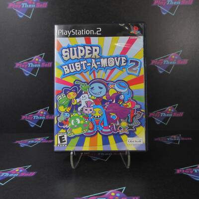 Super Bust-A-Move 2 PS2 PlayStation 2 + Reg Card - Complete CIB