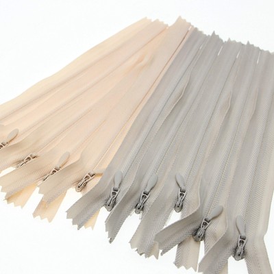 24''Nylon Coil Invisible Zippers for DIY Tailor Sewing Craft Mixed 10 PCS/Pack...