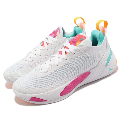 

Мужские баскетбольные кроссовки Nike Jordan Luka 1 PF Imaginarium White Pink DQ6510-164, Белый, Jordan Luka 1 Pf