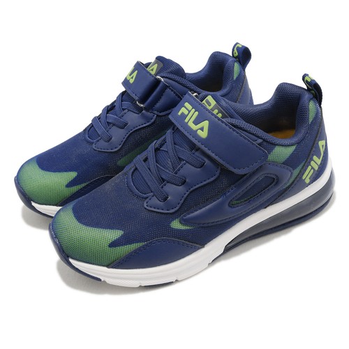

Fila J801W Темно-зеленый белый ремешок Детская дошкольная спортивная обувь для бега Кроссовки, Multi-coloured, J801w
