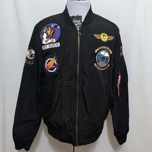 ジャケット・アウター Ameri Vintage NOTCH PRINT LINING JACKET Heritage by America NWT Bomber Jacket Men XL | eBay