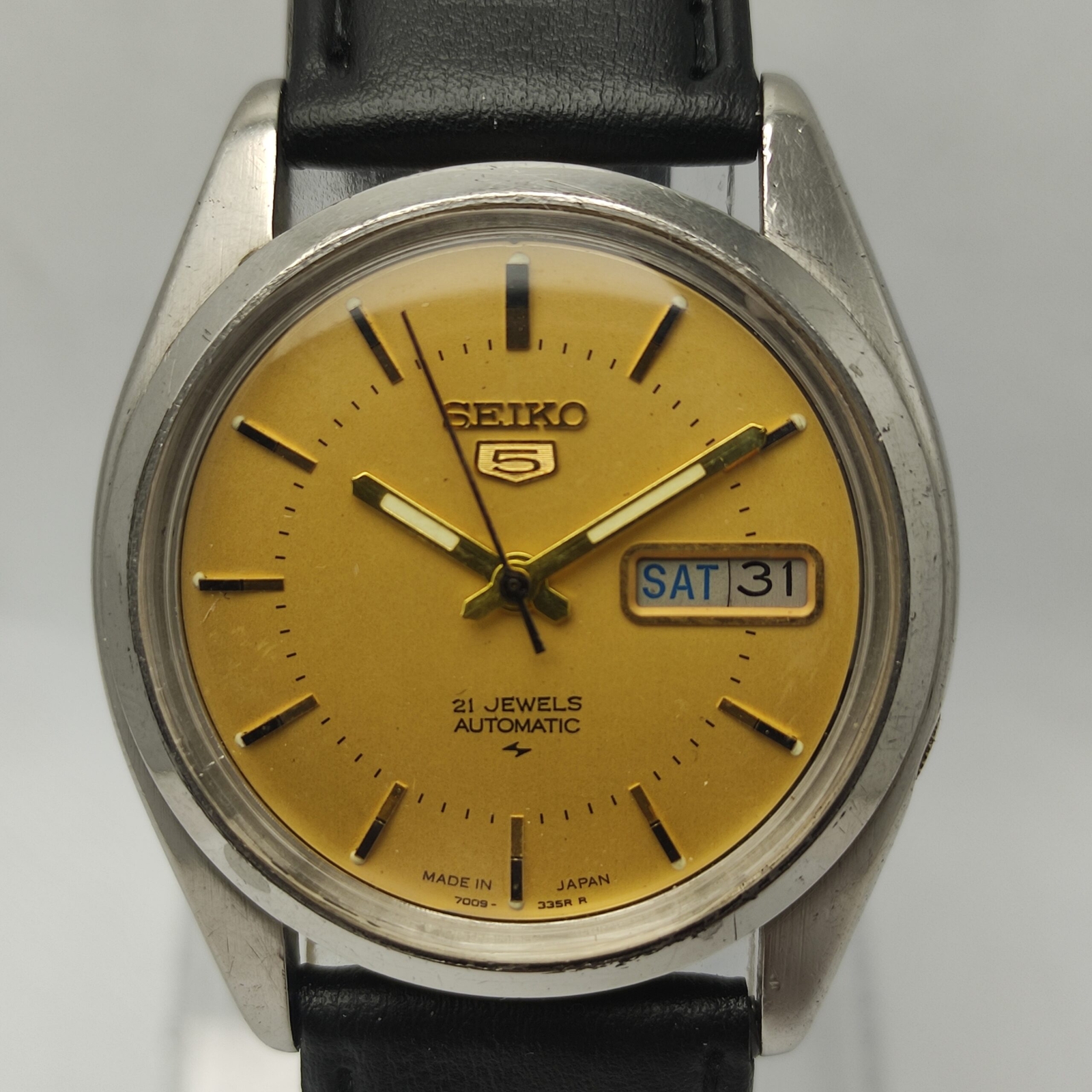 美品 セイコー5 貴重変わり文字盤　7009-203A 美品 セイコー5 貴重変わり文字盤 7009-203A - メルカリ
