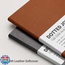 RETTACY Bullet Dotted Journal Notebook, 96 Pages, A4 Large Size (8.5'' x 11''), Leather Softcover, 100 GSM Thick Paper, for Bullet Journaling, Planning, Tracking (Brown)