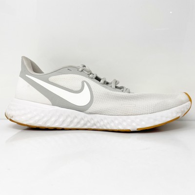 

Кроссовки Nike Mens Revolution 5 BQ3204-019 белые кроссовки размер 13, Белый, Revolution 5