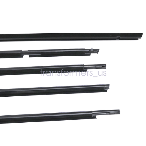 5x Door weatherstrip window Moulding Trim Seal Belt Kit For Toyota 4Runner 03-09