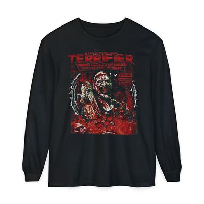 Terrifier Art The Clown Faint Of Heart Long Sleeve T-Shirt | eBay