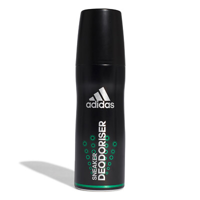 

adidas Дезодорант для кроссовок и обуви с ароматом цитрусовых - стойкий освежитель для обуви, Черный