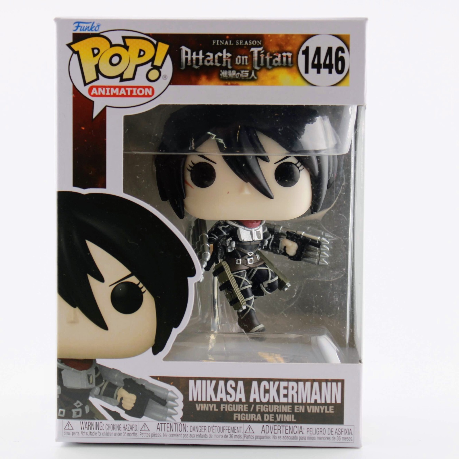 Funko Pop Anime Attack on Titan - Mikasa Ackermann Vinyl Fig