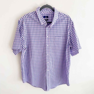 NWOT 2XL CLASSIC FIT GEORGE SHORT SLEEVE BUTTON UP