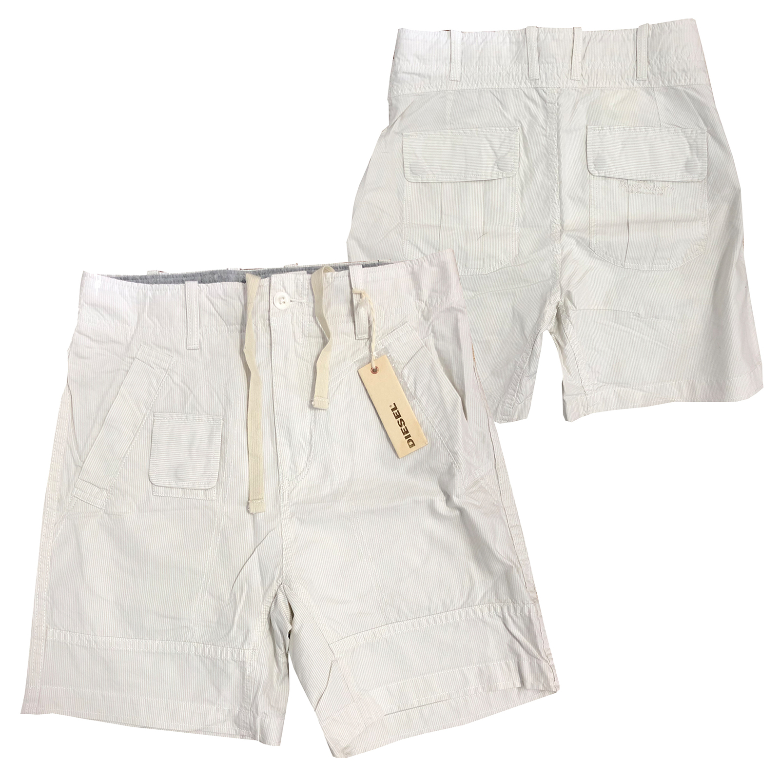 Diesel Damen Cargo Shorts kurze Hose Gr. W27 - W29 NEU