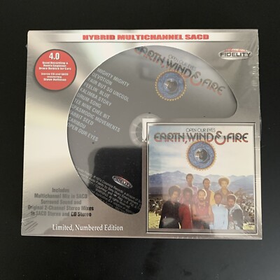 Earth Wind Fire Open Our Eyes Audio Fidelity Hybrid 4.0 MC SACD New Sealed #0166
