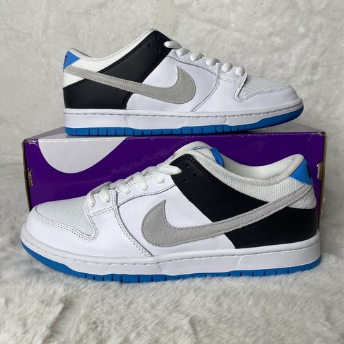 Nike スニーカー ライトブルー/ホワイト Nike SB Dunk Low Laser Blue White BQ6817-101 Men's Size | eBay