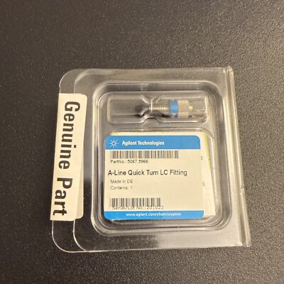 *New Sealed* Agilent 5067-5966 A-Line Quick Turn Connect LC Fitting
