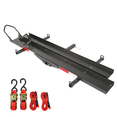 600LBS Motorcycle Carrier Hitch Mount Steel Dirt Bike Scoote