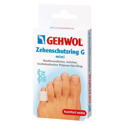 Gehwol Zehenschutzring G mini Polymer Gel  102692400