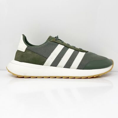 

Adidas Womens Flashback BY9303 Зеленые повседневные кроссовки, размер 8,5, Зеленый, Flashback