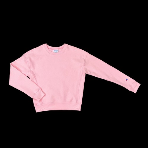 Pink champion shop crewneck
