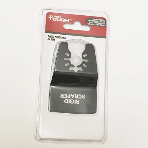HYPER TOUGH Rigid Scraper Blade Compatible Oscillating Multitool & Other Brands