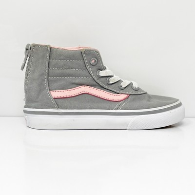 Vans Girls Ward Hi 721278 Серые повседневные кроссовки, размер 8,5