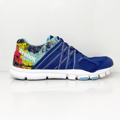 

Reebok Женские кроссовки Yourflex Trainette 8.0 V72516 Синие кроссовки Размер 10, Синий, Yourflex Trainette 8.0