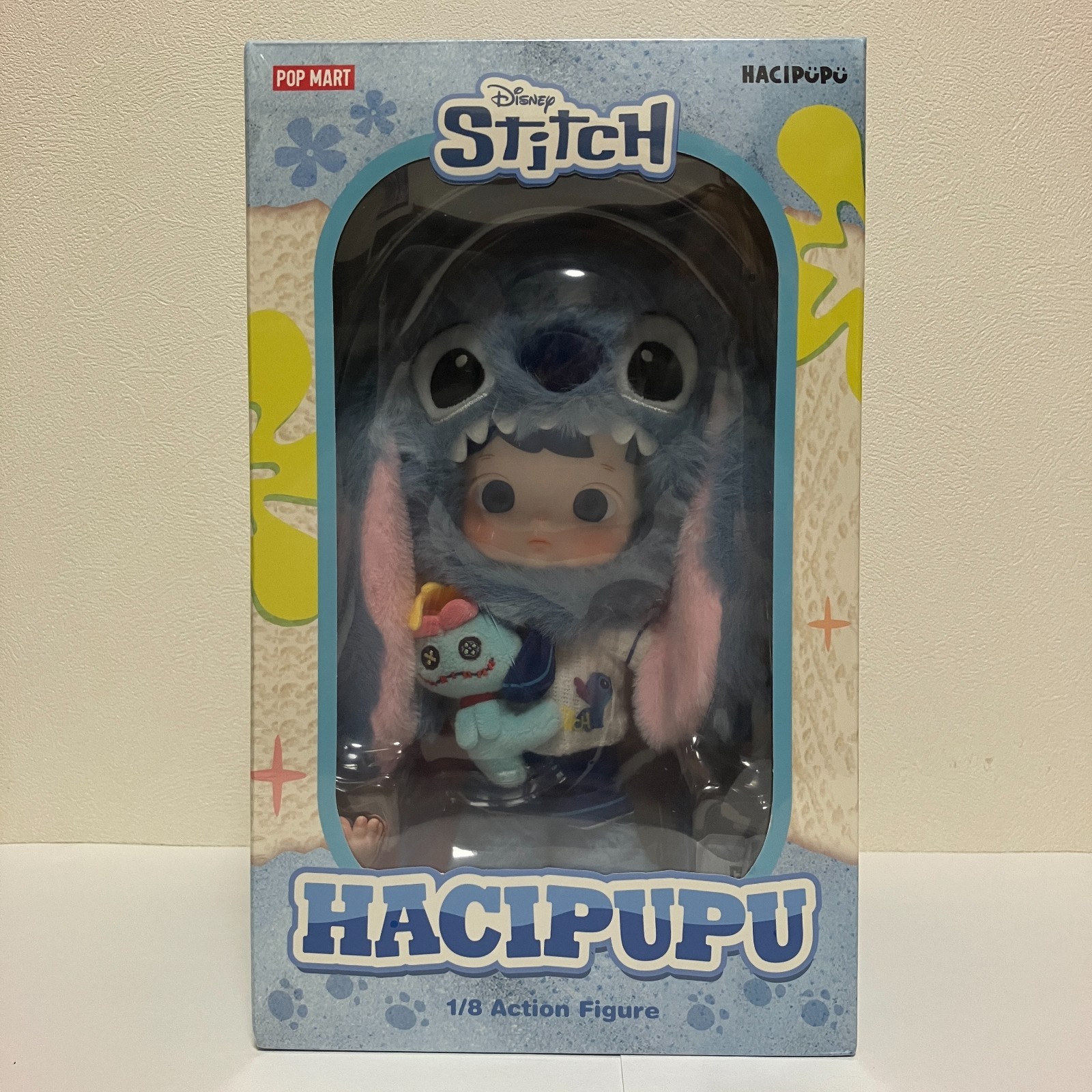 その他 Popmart Hacipupu Stitch 1/8 Figure AUTHENTIC HACIPUPU STITCH 1/8 ACTION FIGURE TRENDY DOLL CUTE