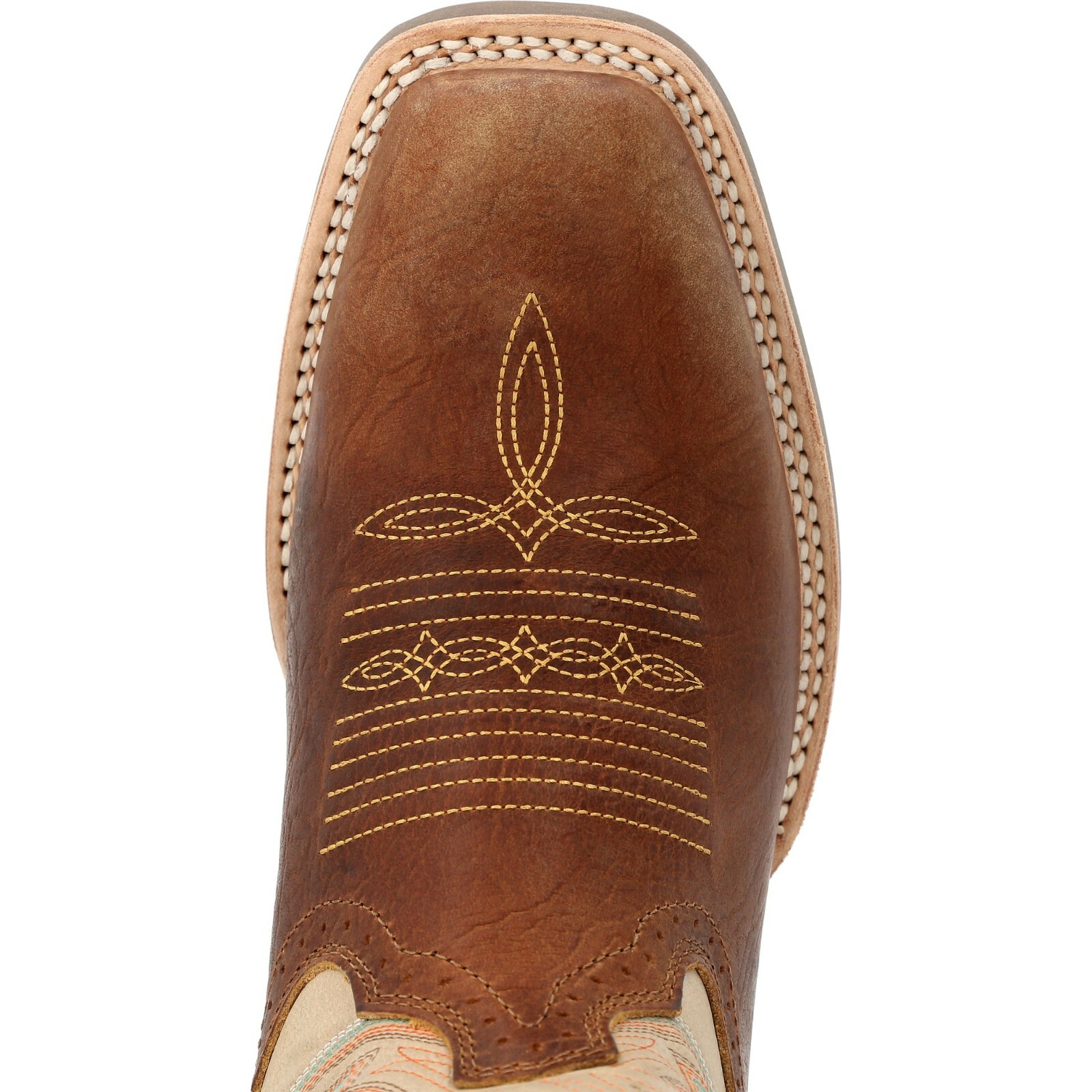 Pre-owned Durango Boots Durango® Rebel Pro™ Golden Brown & Bone Western Boots Ddb0355 - All Sizes - In White
