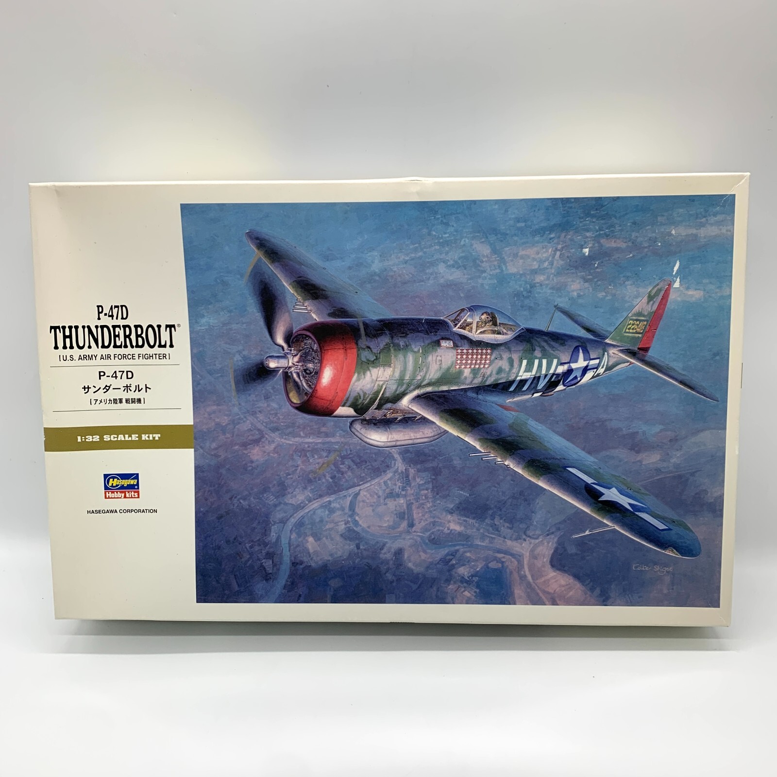 ハセガワ　アメリカ陸軍 戦闘機　P-47D サンダーボルト　ST27　1/32 Hasegawa 1/32 US Army P-47D Thunderbolt Plastic model ST27