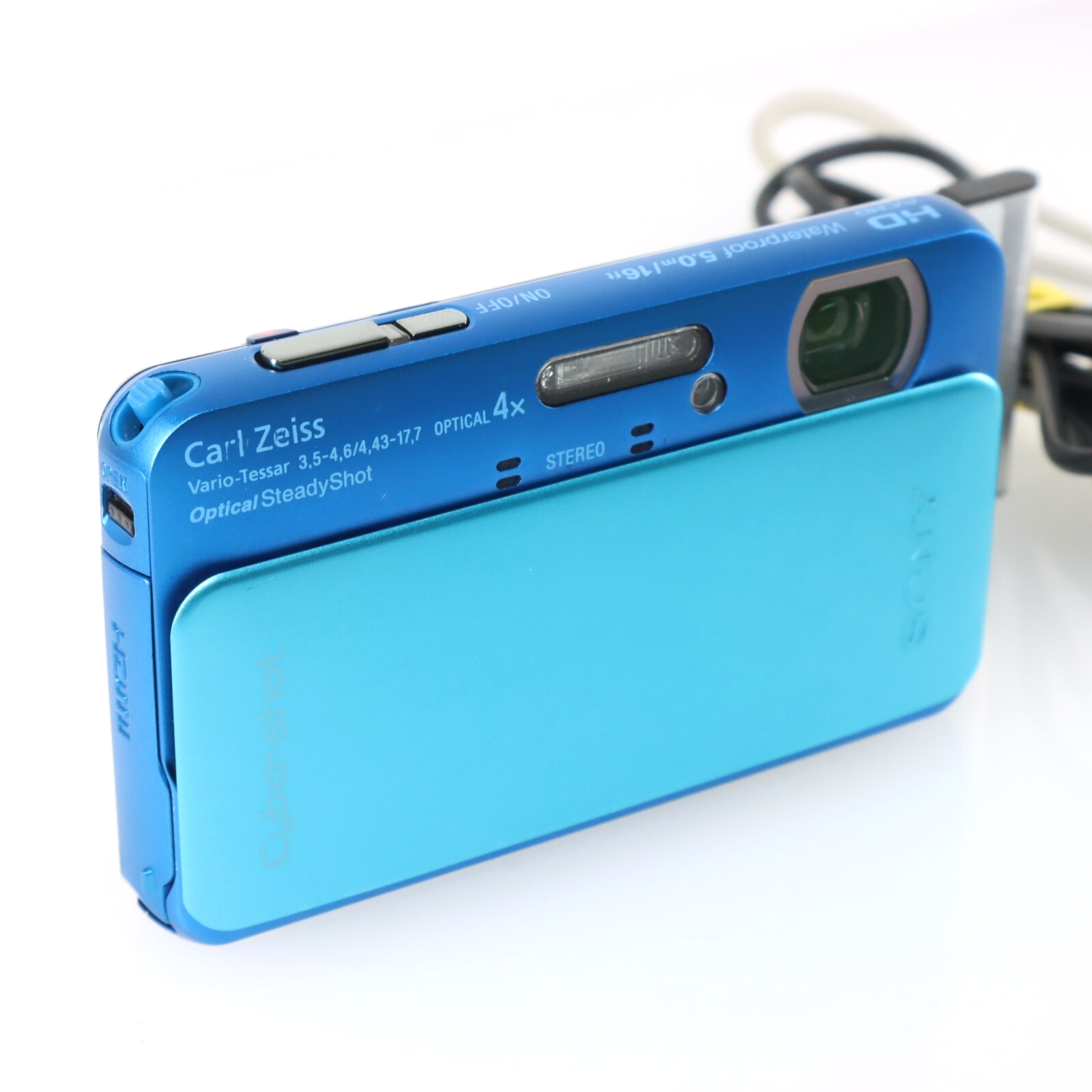 【美品】SONY Syber-shot DSC-TX20 ブルー デジカメ Mint] SONY DSC-TX20 Blue Digital Camera Cyber Shot 4.0x