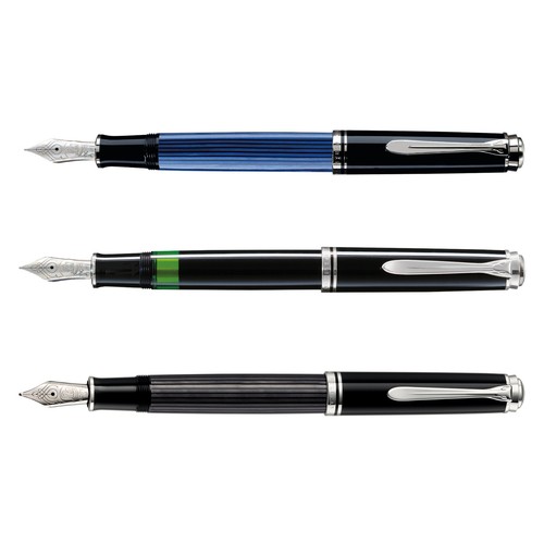 Pelikan Souverän® M805 Fountain Pen 18K gold nib | eBay