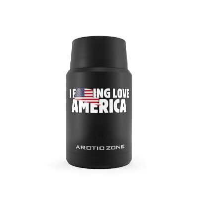 I F'ing Love America Titan Copper Insulated Food Storage