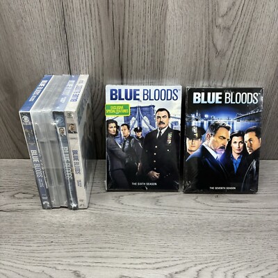 Blue Bloods Seasons 1 2 3 4 5 6 7 1-7  Complete DVDs New Sealed Crime CBS