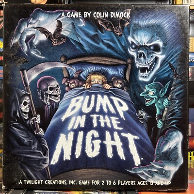 Bump In the Night 2008 Board Game by Colin Dimock Twilight Creations Complete