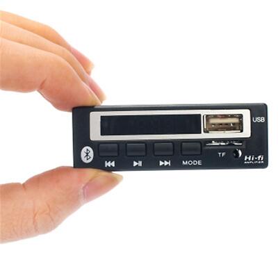 Bluetooth Function MP3 WMA WAV Decoder Board Car Audio FM Radio Stereo Module d