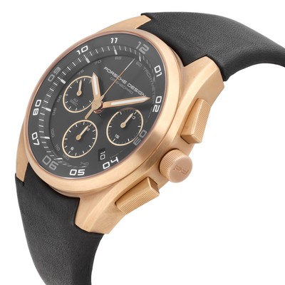 Pre-owned Porsche Design Dashboard 18k Rose Gold 44mm Automatic Men's Watch P.662069401243