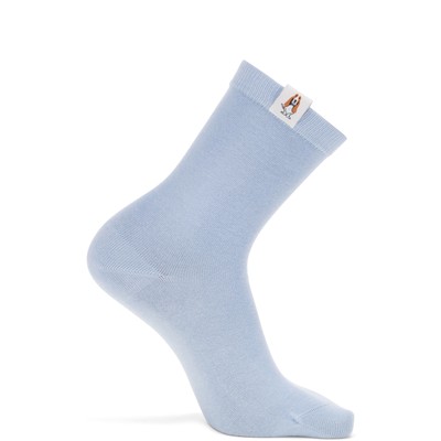 Hush Puppies Unisex Core Crew Sock Steel Blue M/L Athletic