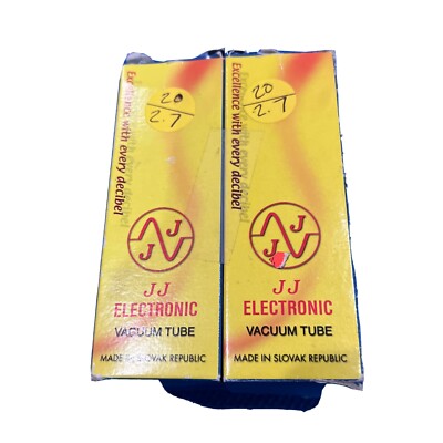 JJ Electronic 6L6GC 6L6 POWER Vacuum TUBE 4 total