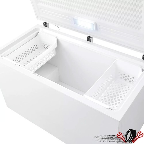 Морозильные корзины orgianzer bins 24-1/2 Длинные белые для морозильной камеры Frigidaire
