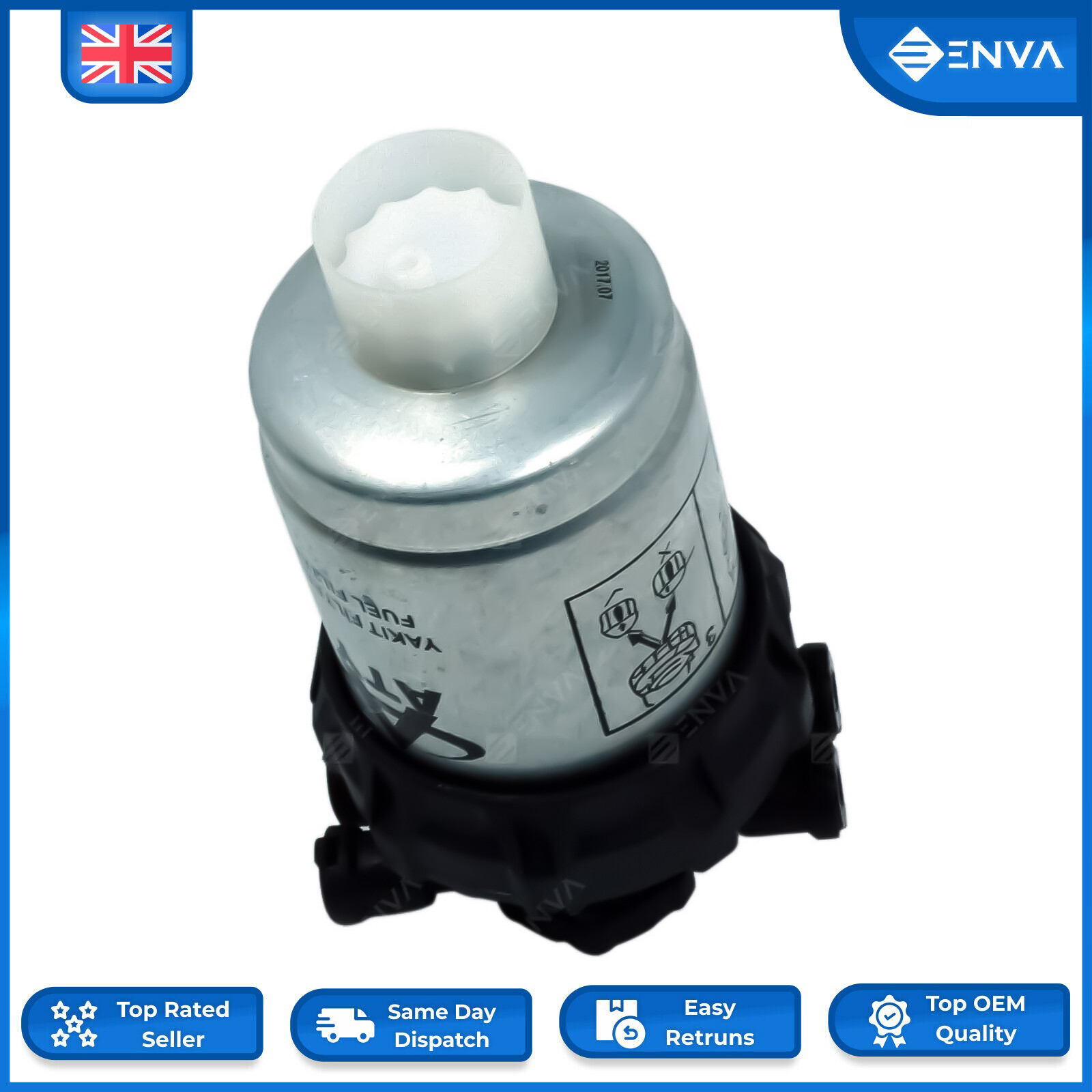 For Ford Transit MK5 Fuel Filter Housing 2.5 Diesel (1997-2000) 1099489 1208300