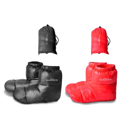 SUNDICK Ultralight Outdoors Camping Slippers Waterproof Indoors Warm Boots