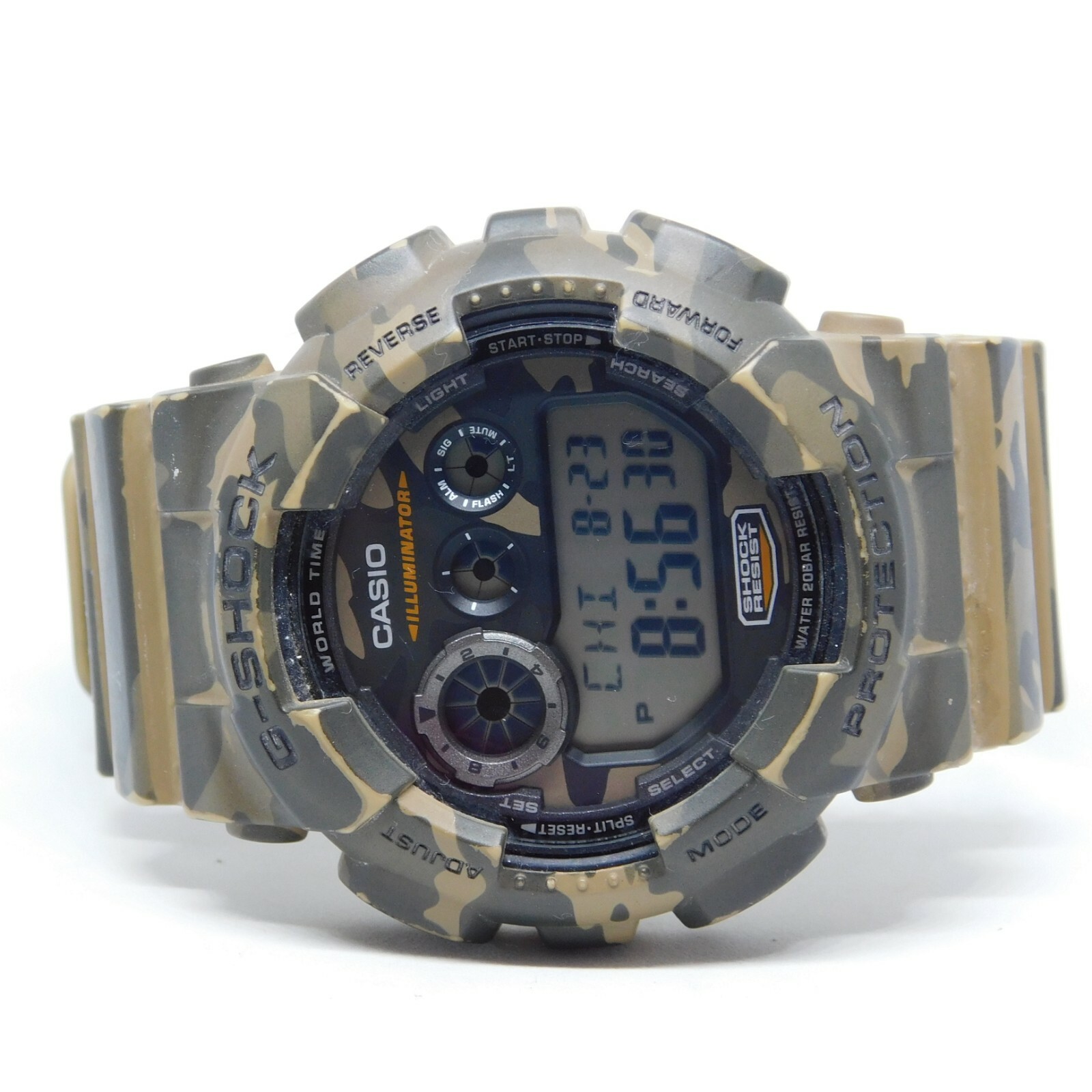 CASIO G-SHOCK 3427 GD-120CM 未着用保管品 迷彩 Gショック 美品 Smartwatch Mens Sport Watches  Shock Gd 120cm Casio Sport