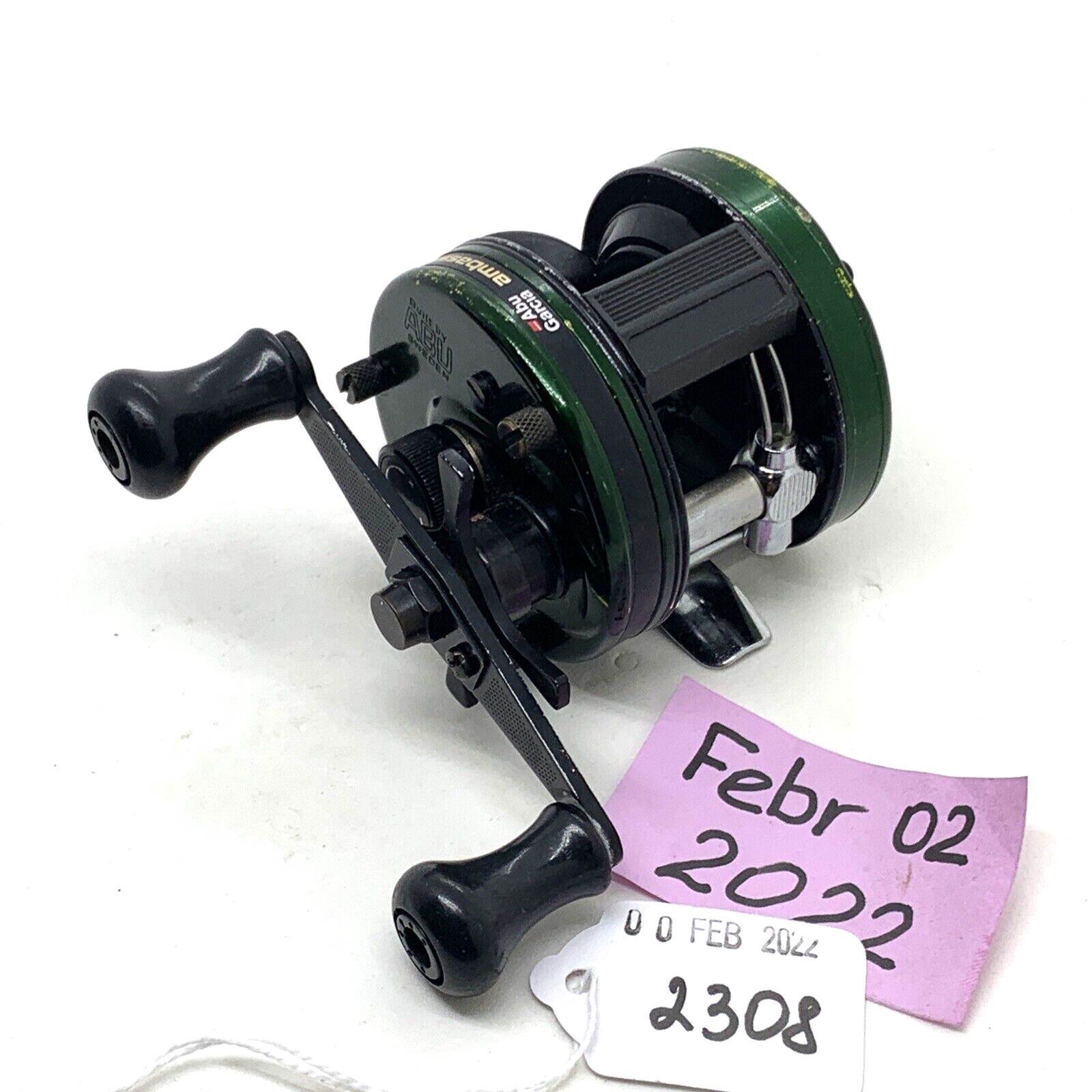 Abu Garcia Ambassader 4600CB Baitcasting Fishing Reel Made In Sweden Green